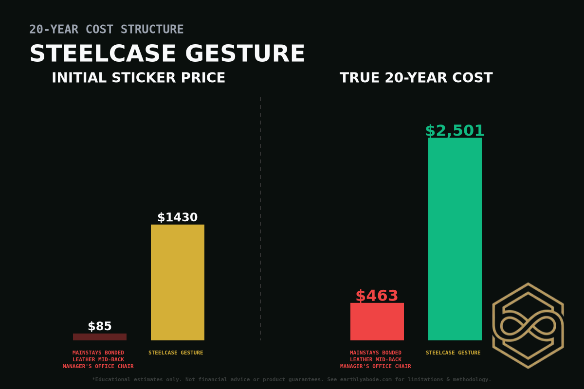 Steelcase Gesture Cost Breakdown