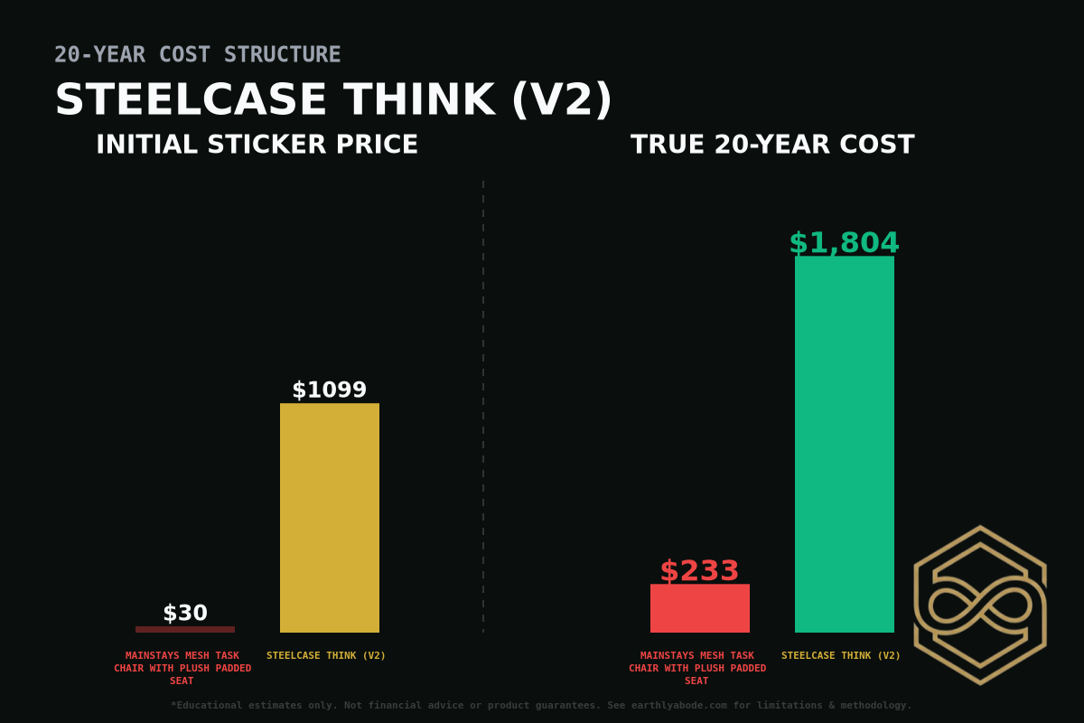 Steelcase Think (V2) Cost Breakdown