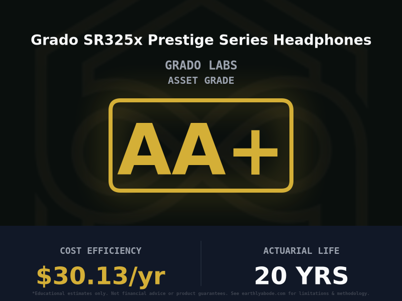 Grado SR325x Prestige Series Headphones Asset Rating: AA