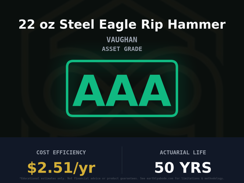 22 oz Steel Eagle Rip Hammer Asset Rating: AAA